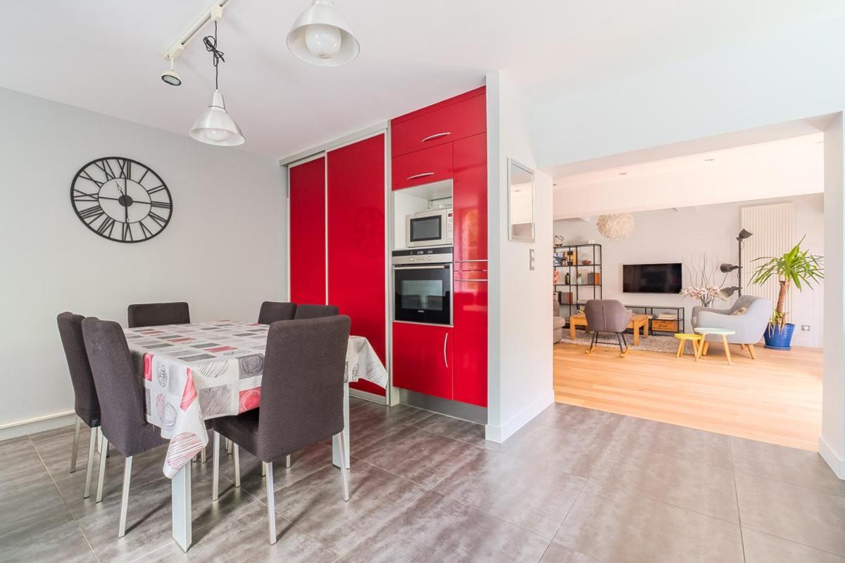 Apt T5 Renove Avec Bureau Jardin Et Parking En Centre Ville Toulouse Exterior foto